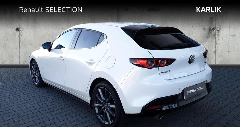 Mazda 3 cena 89900 przebieg: 62863, rok produkcji 2021 z Ostroróg małe 379